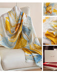 Women’s 100% Mulberry Silk Printed Scarf Wrap