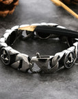 Herrenarmband aus Titanstahl