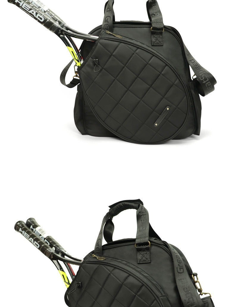 ๐พ Tennis & Badminton Backpack โ Premium Nylon Sports Bag (Holds 2-3 Rackets) โ Gym & Court Essential