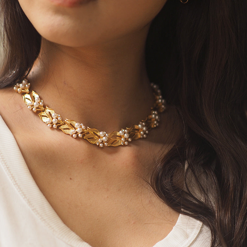 Bracelet / Boucle d'oreille / Collier de perles pour femme