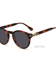 Japanese Retro Round Sunglasses - UV400 Protection