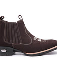Bottes Martin en daim vintage pour hommes