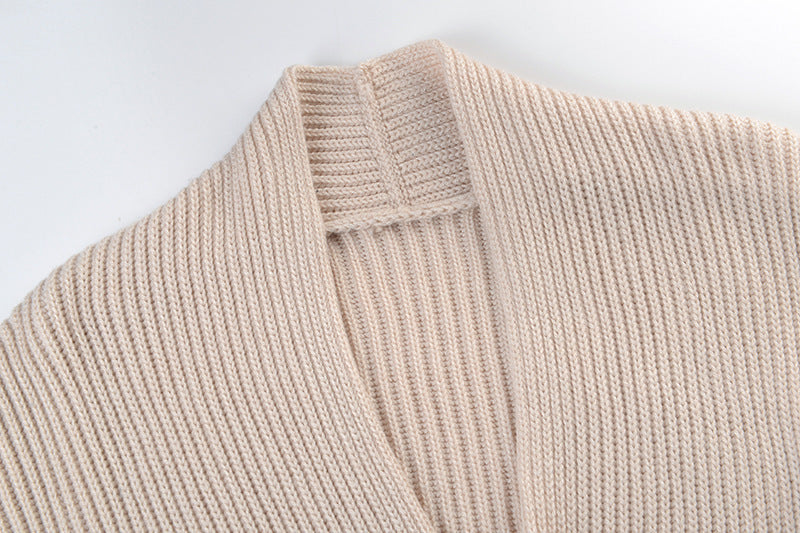 Strickpullover Damen Langarm