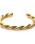 Women’s Open Twisted Bracelet – Bold, Antique-Inspired Elegance