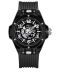Automatische mechanische Uhr Unisex Transparent