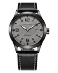 Men’s Business Retro Automatic Mechanical Watch – Genuine Leather Strap Classic Timepiece