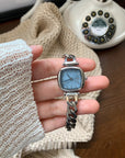 Ocean Blue Bracelet Watch – Gradient Dial Quartz Timepiece
