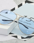 Lunettes de soleil dégradées tendance pour femmes – Lunettes de sport ovales et élégantes (16 couleurs disponibles)
