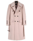 Men’s Extra-Long Sweater Coat with Belt – Refined Winter Statement