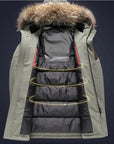 Daunenjacke Trenchcoat