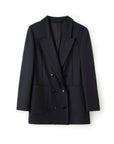 Women’s Wool Suit Jacket – Classic Blazer for Work & Style