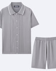 Men’s Business-Casual Sweater Two-Piece Set – Effortless Style & Comfort