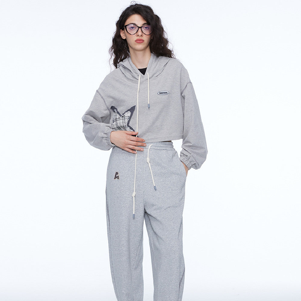 🏃♀️ Women's Classic Cotton Sports trouser– Comfortable Mid-Rise | Solid Colors | S-XL