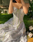 Women' sLace Embroidered Floral Slip Dress – Pure Desire & Elegant Charm