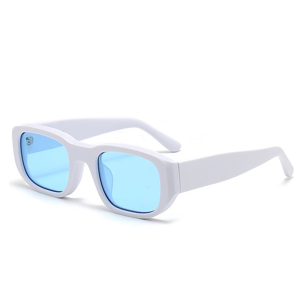 🕶️✨ Lunettes de soleil rétro en nylon épais – Ambiance vintage avec protection moderne