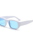 🕶️✨ Thick Plate Retro Nylon Sunglasses – Vintage Vibes with Modern Protection