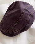 Women’s Retro Denim Dome Cap – Street-Casual Fashion for All Seasons