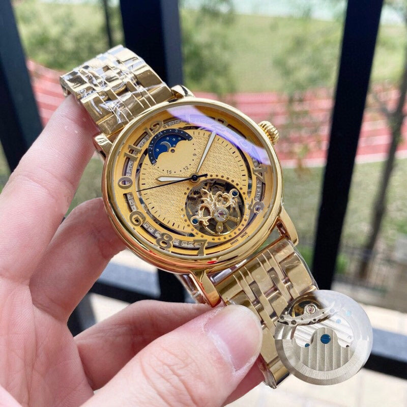 Mechanische Uhr mit Sternenhimmel