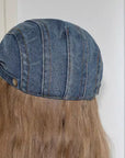 Women’s Retro Denim Dome Cap – Street-Casual Fashion for All Seasons