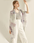 🦋✨ Foulard en soie Jewel Butterfly – Un art à porter pour la femme exigeante