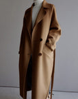 Women’s Lapel Cashmere-Blend Coat