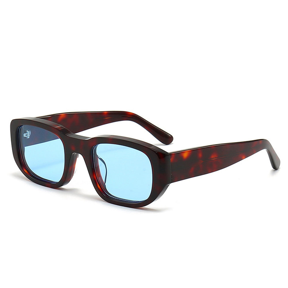 🕶️✨ Lunettes de soleil rétro en nylon épais – Ambiance vintage avec protection moderne
