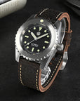 Men’s Stainless Steel Automatic Diving Watch – Miyota 8215 Mechanical Movement