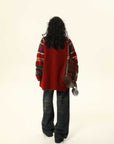 🧥 Retro Women’s Sweater – Loose Street-Style Cardigan for Cozy Cool