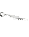 ⚡ S925 Lightning Bolt Pendant – Raw Elegance for the Modern Man