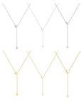🌙 Moon & Star Pendant Necklace - 18K Gold/Platinum Plated