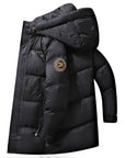 Manteau épais et chaud en duvet de canard pour homme