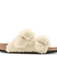 Women’s Lazybones Outdoor Fur Slippers – Warm Cotton Cork Sole Casual Non-Slip Slides