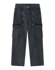 Men's Jeans Work Clothes Hip-hop Loose Vintage