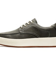 Men’s Lace-Up Platform Sneakers - Pigskin & Breathable Casual Kicks