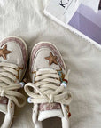 Platform Couple Casual Sneakers – Sporty White Board Shoes WOMEN