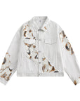 Bestickte Spitzenjacke Damen
