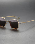 🕶️Lunettes de soleil polarisées en titane – Aviateurs ultra-légers