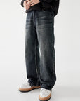 Men's American Style Skinny Fit Long Pants - Mid-Rise Stretch Denim (Multiple Sizes)