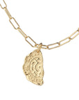 Women's Sterling Silver Maria Theresa Necklace – 925 Silver Coin Pendant (55cm Chain) – Timeless Elegance