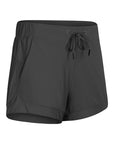 Women’s Elastic Lace-Up Track Shorts – Sporty Comfort Meets Casual Style