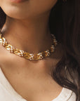 🐾 Pearl Jewelry Set – Playful Animal-Inspired Bracelet, Necklace & Earrings for Women