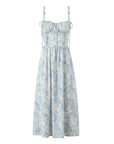 🌊 Women’s Bow Sling Dress – Seaside Elegance with a Playful Twist