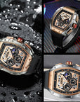 Hollow Multifunctional Waterproof Watch men