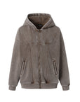 Vintage Fleece-Lined Men’s Hoodie – Thickened Long Terry Pullover