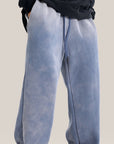 Men's Loose Velvet Thickened Wide Leg Straight Casual Pants