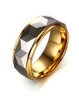 Bague en or tungstène pour homme