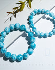 Women’s Natural Crystal Sea-Pattern Stone Bracelet – Tranquil Energy & Timeless Style