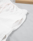 🌙 Women’s Double-Layer Cotton Gauze Pajama Set – Long Sleeve & Shorts