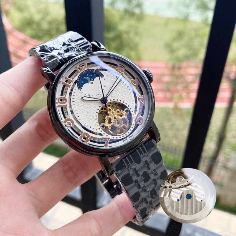 Mechanische Uhr mit Sternenhimmel