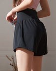 Women’s Two-Piece Sports Set – High-Waist Quick-Dry with Slimming Fit
